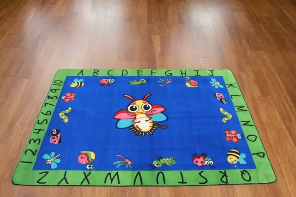 Wings & Things - Insect Classroom Area Rug 7'6"x10' - Image 3