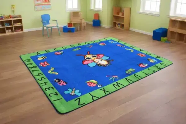 Wings & Things - Insect Classroom Area Rug 7'6"x10' - Image 4