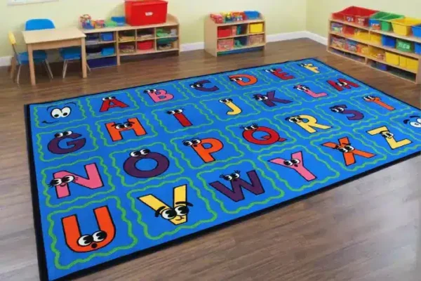 ABC, What Do You See Educational Classroom Area Rug 12' x 7'6" - Image 5