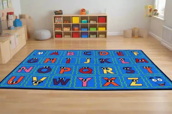 ABC, What Do You See Educational Classroom Area Rug 12' x 7'6" - Image 3