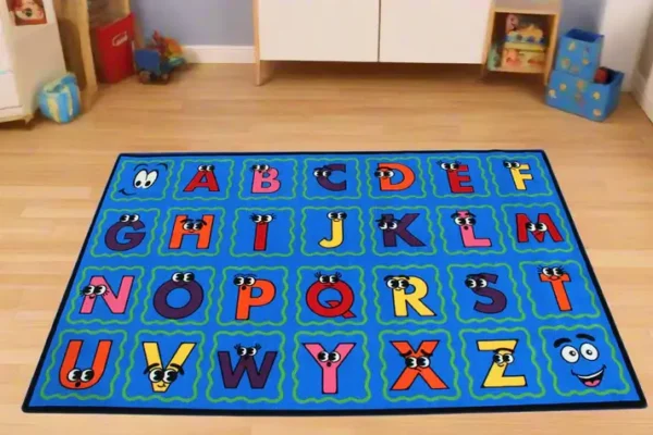 ABC, What Do You See Educational Classroom Area Rug 12' x 7'6" - Image 2