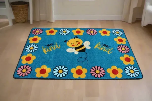 Bee Kind Classroom Area Rug 3'10" x 6' - Image 3